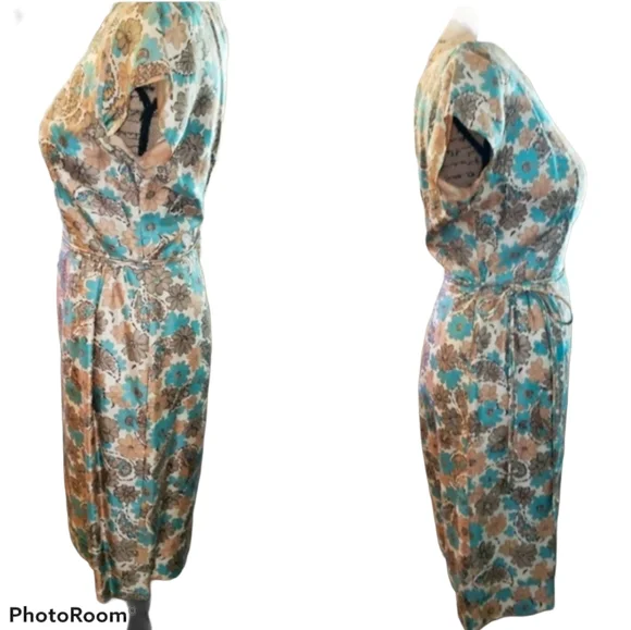 One of a kind Mid late 50's vintage Madmen dress - Picture 3 of 12